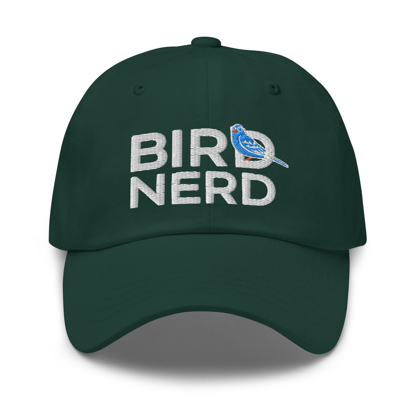 spruce bird nerd hat front