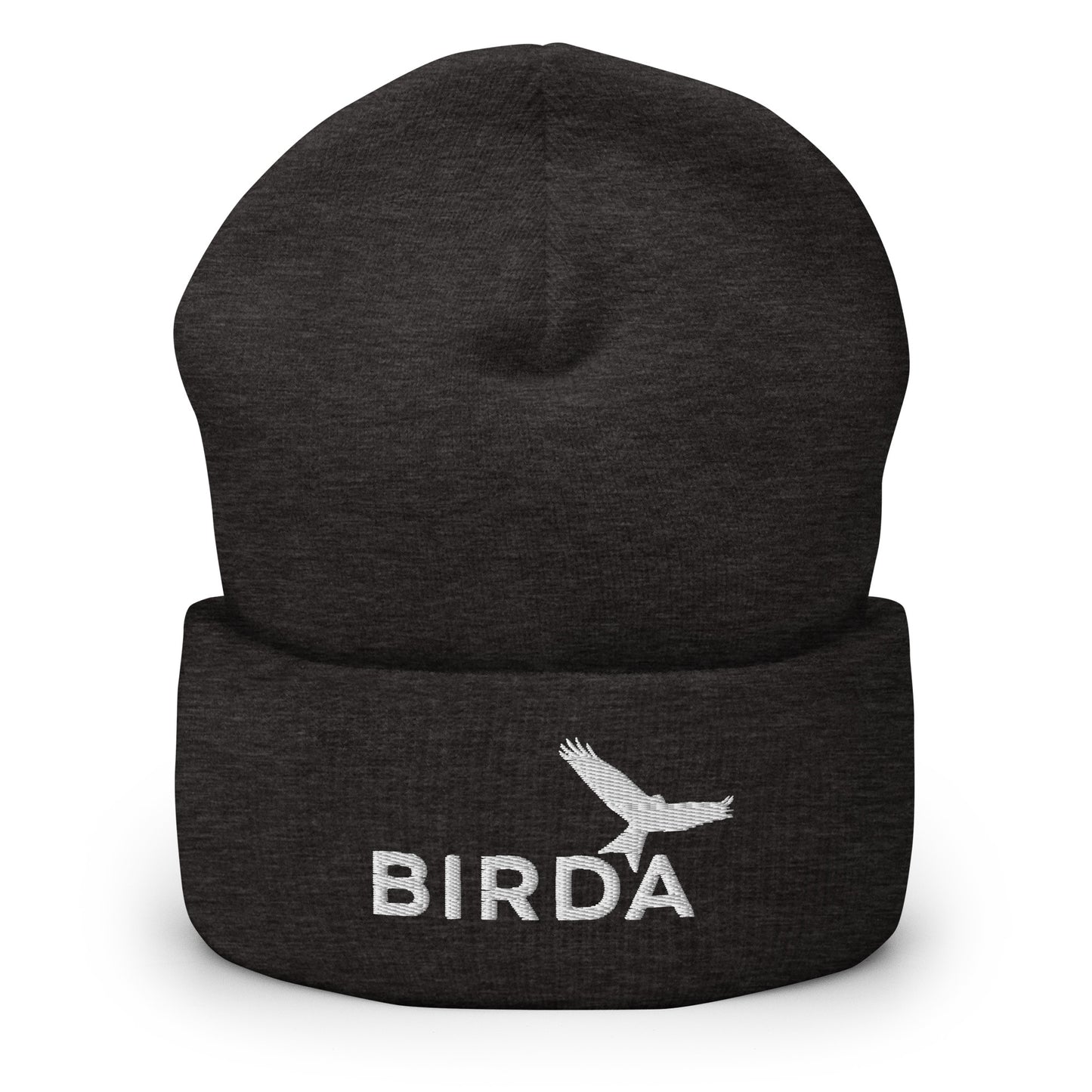 cuffed Bird beanie dark grey