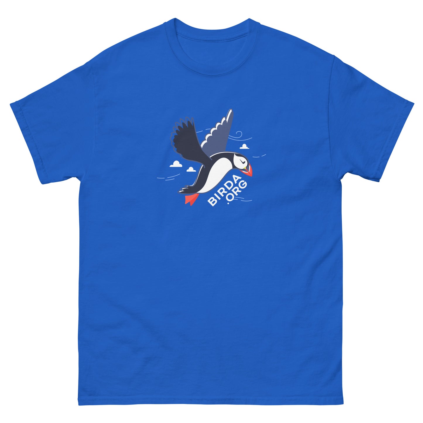 Puffin Shirt in royal blue