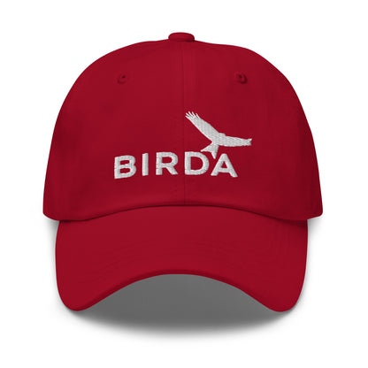 Birda bird cap - classic dad hat crnaberry front