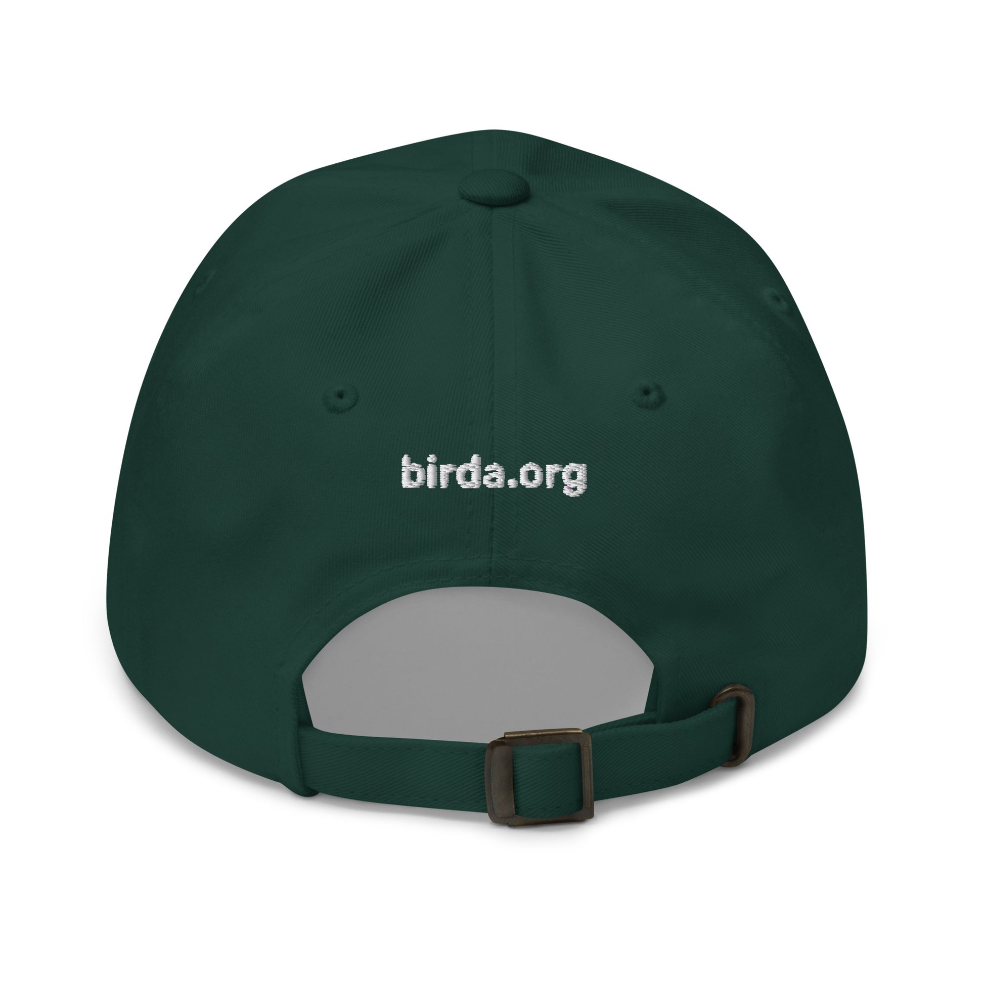 Birda bird cap - classic dad hat in spruce back angle