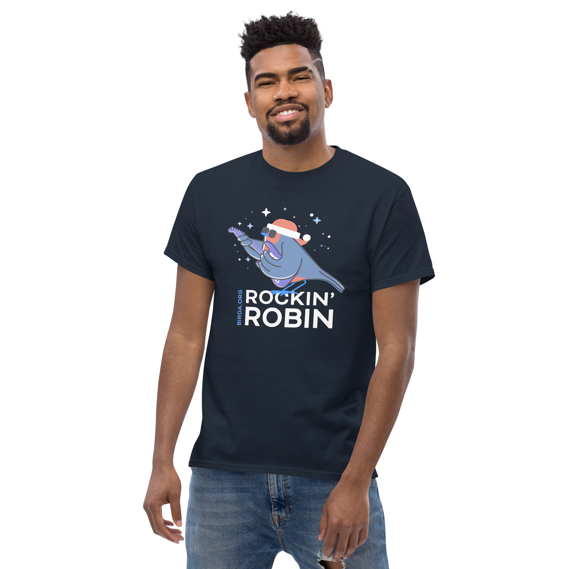 Rockin Robin Shirt on a guy