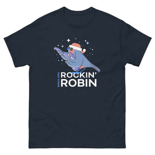 Rockin Robin Shirt in navy 