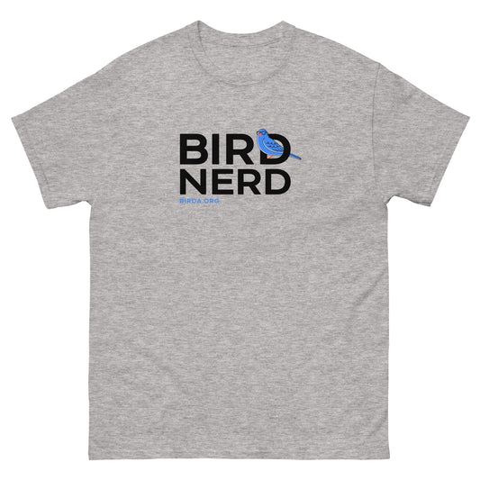 bird nerd shirt grey