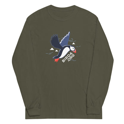 Puffin Long-Sleeve Shirt military green